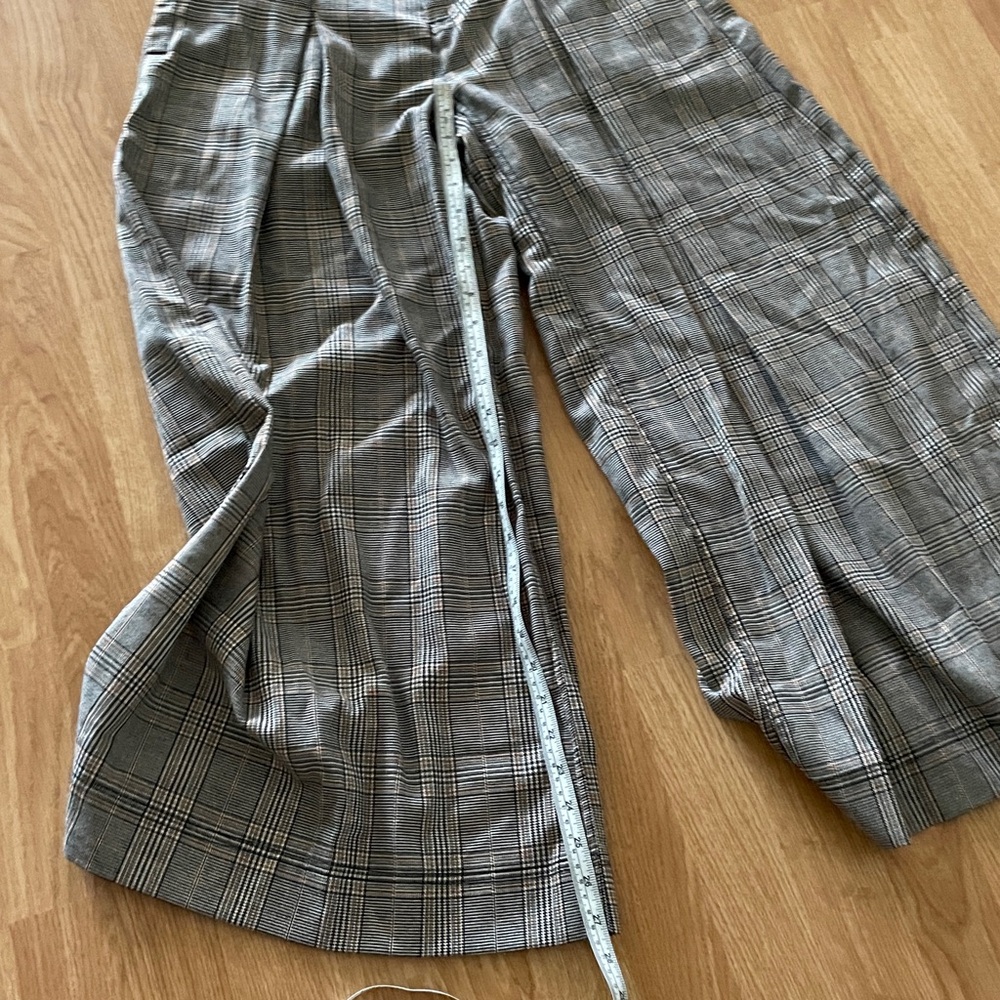 Free people wide leg plaid pants - Picture 8 of 8